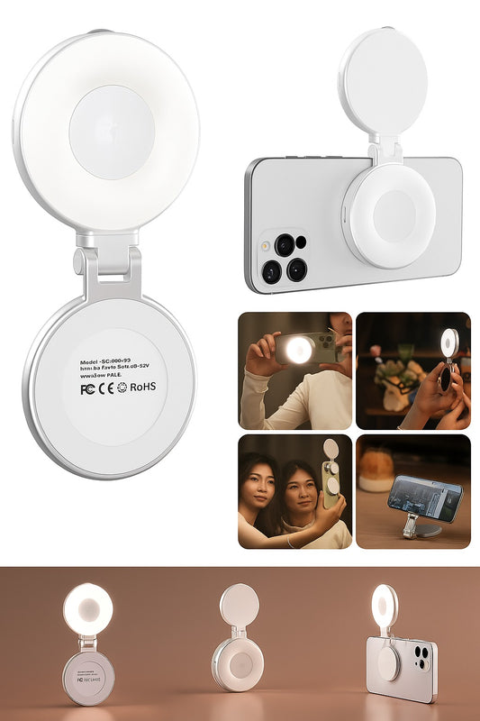 Clip On Selfie Ring Light